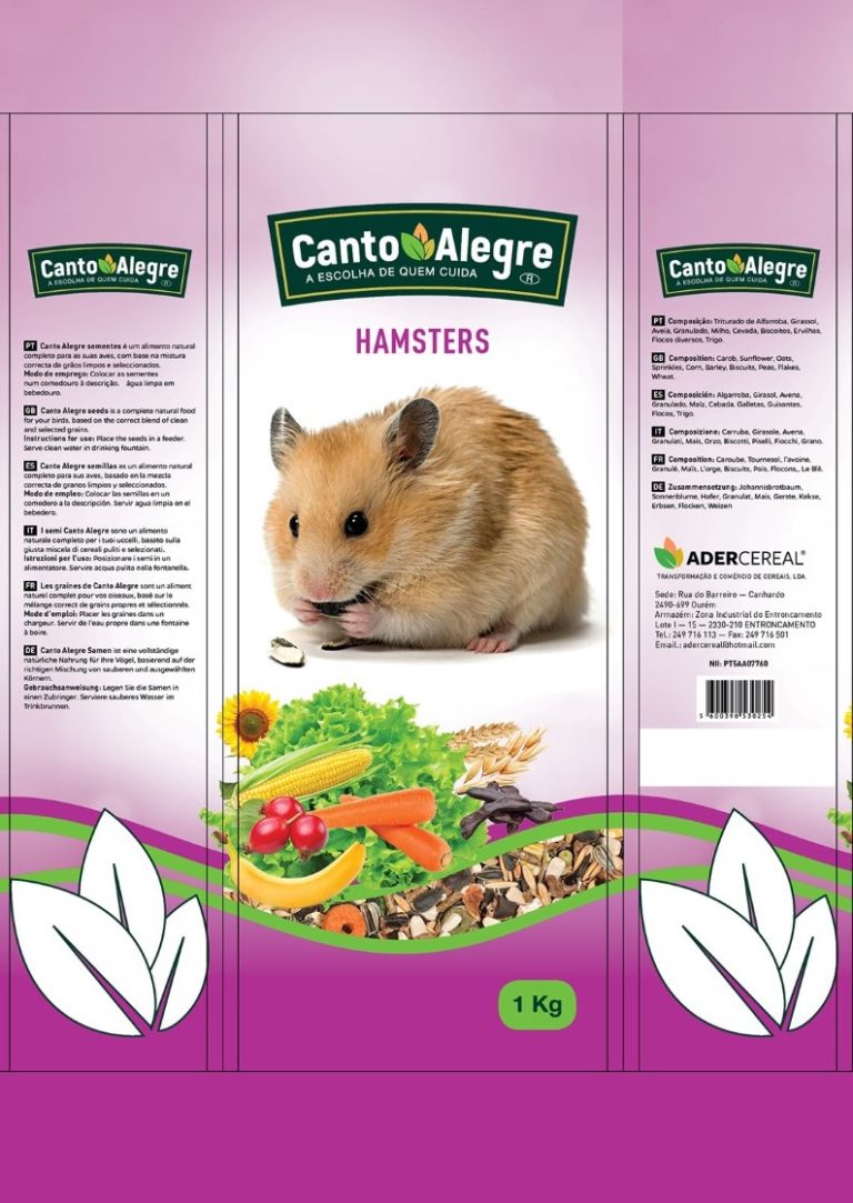Hamster 1Kg Canto Alegre