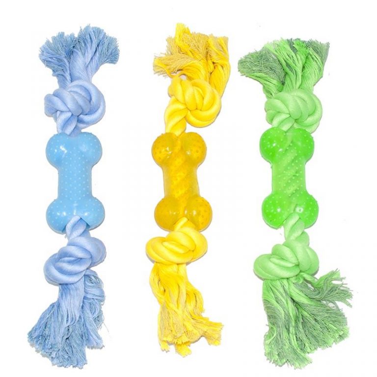 Corda c osso de plástico 11cm - 4Huellas