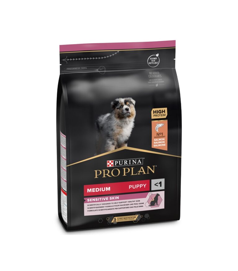 Dog Medium Puppy Salmão 3Kg