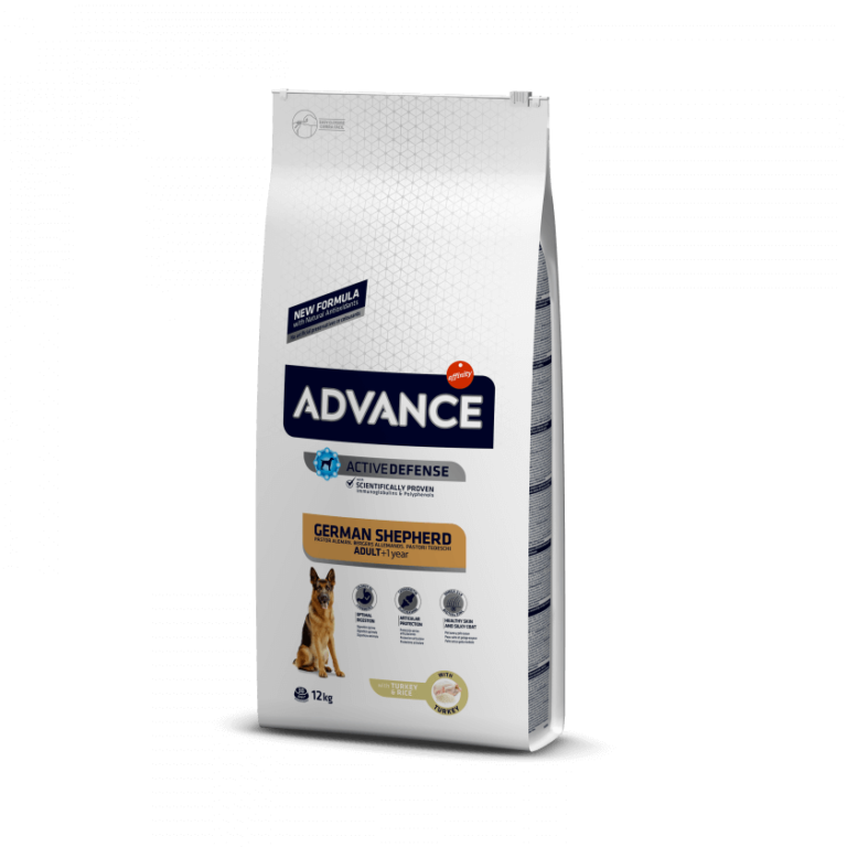 Pastor Alemão Peru & Arroz 12Kg - Advance