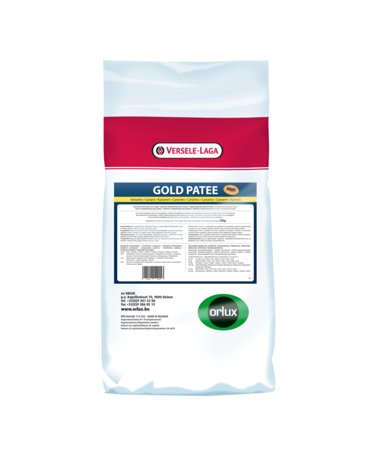 Gold Patee Canários 25Kg - Orlux