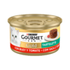Gold Vaca e Tomate (Tartelette) - Gourmet
