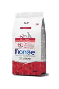 Dog Mini Puppy/Junior Frango - Monge