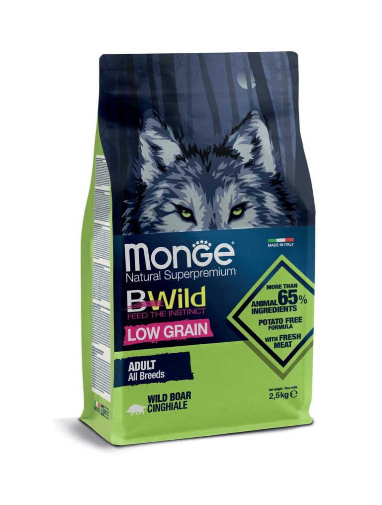 BWild Dog Adulto Javali 12Kg - Monge