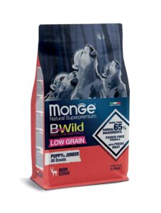 Dog Low Grain All Breeds Puppy/Junior Veado 2,5Kg - BWild