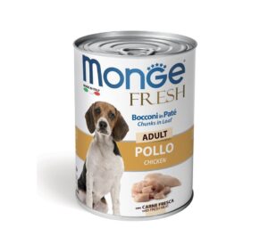 Dog Adulto Wet Fresh Frango 400Gr - Monge