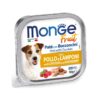 Dog Adulto Wet Fruit Patê C/Peru e Mirtilo 100Gr - Monge