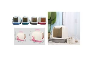 Caixa de Areia P/Gatos Colorida C/Pá - BPS