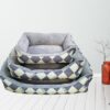 Cama Retangular Impermeável Xadrez - BPS