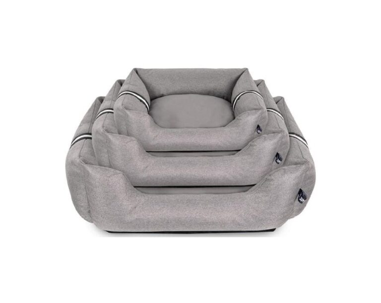 Cama Quadrada Cinzeno