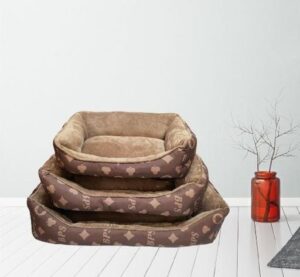 Cama Retangular Impermeável Castanha - BPS