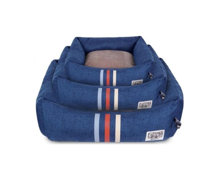 Cama Retangular Azul