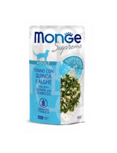 Cat Wet Adulto Supreme Atum, Quinoa e Algas 80Gr