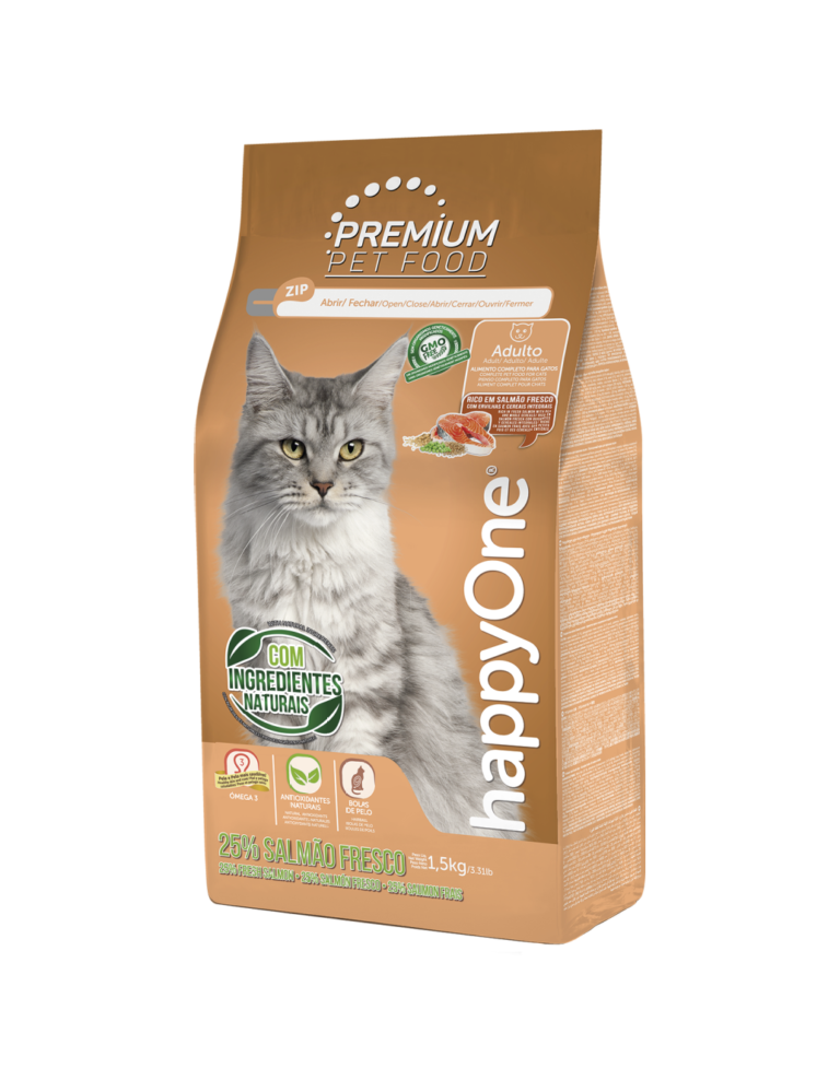 Cat Adulto salmão Fresco 1,5Kg