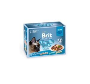 Cat Wet Fillets Multipack 12 x 85Gr - Brit