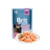 Cat Sterilized Fillets Gravy C/Salmão 85Gr - Brit