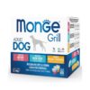 Dog Adulto Wet Grill Multibox C/Vaca, Bacalhau, Frango e Peru 12x100Gr - Monge