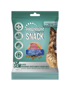 Snack Dog Salmão e Atum 100Gr - HappyOne Premium