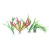 Plantas Plástico Decorativa 25Cm - BPS