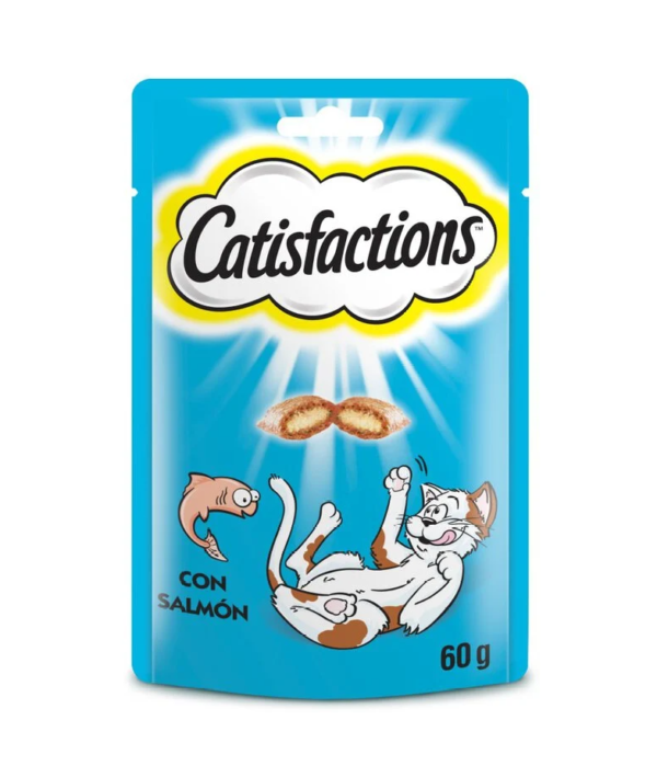 Snack Salmão 60Gr - Catisfaction - Alverca Zoo - Loja Online