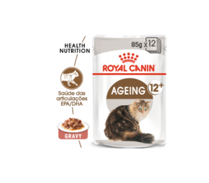 Cat Wet Ageing +12 in Gravy 85Gr - Royal Canin