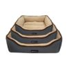 Cama Retangular Cinzenta/Creme - BPS