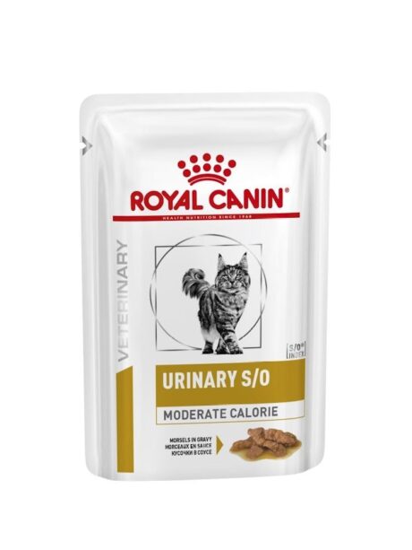 Cat Wet Urinary S/O Moderate Calorie 85Gr - Royal Canin