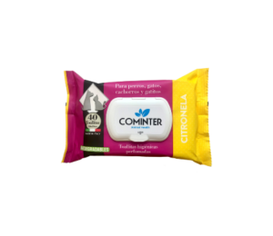 Toalhitas Húmidas Citronela 40Unid - Cominter