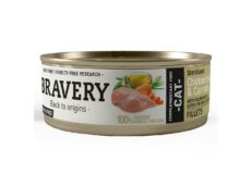 Cat Wet Sterilized Frango e Cenoura 70Gr - Bravery