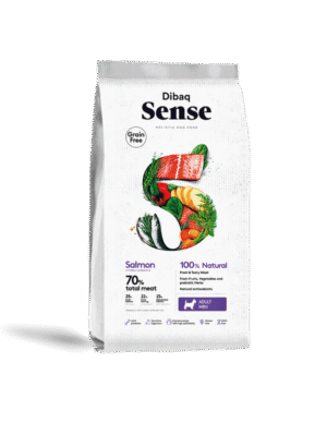 Dog Adulto Mini Grain Free Salmão 2Kg - Dibaq Sense