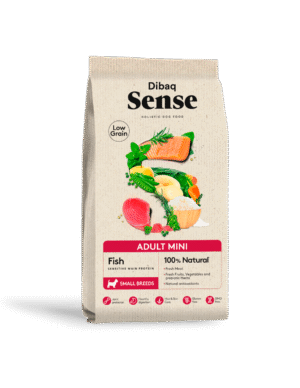Dog Adulto Mini Low Grain Peixe 2Kg - Dibaq Sense
