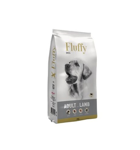 Fluffy Dog Adult Lamb 15Kg