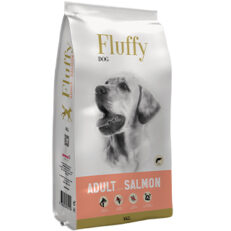 Fluffy Dog  Adulto Salmão - Avenal