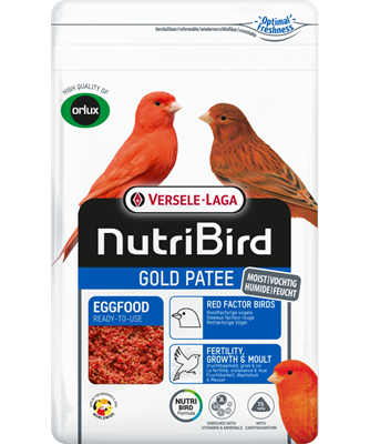 Gold Patee Aves de Factor Vermelho 10Kg - Versele laga